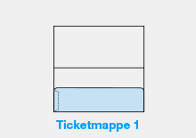 Modell Ticketmappe 1 konfigurieren